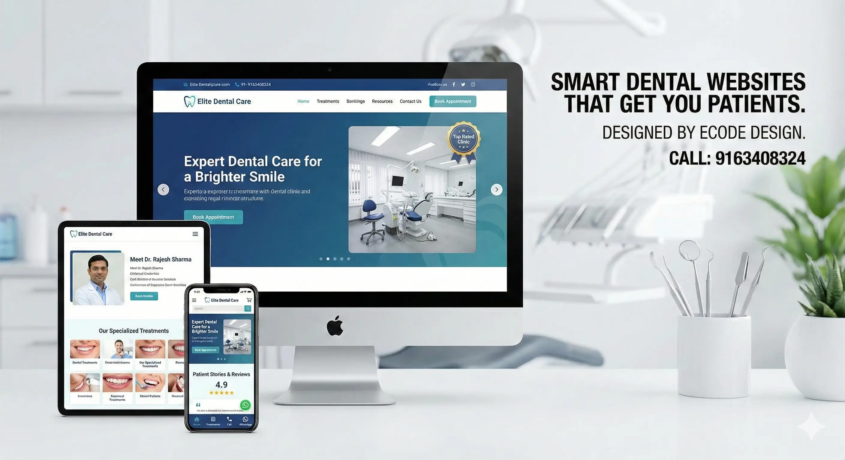 Dental Clinic Website Design